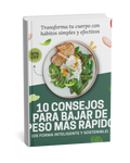 10 Consejos para Bajar de peso más Rápido